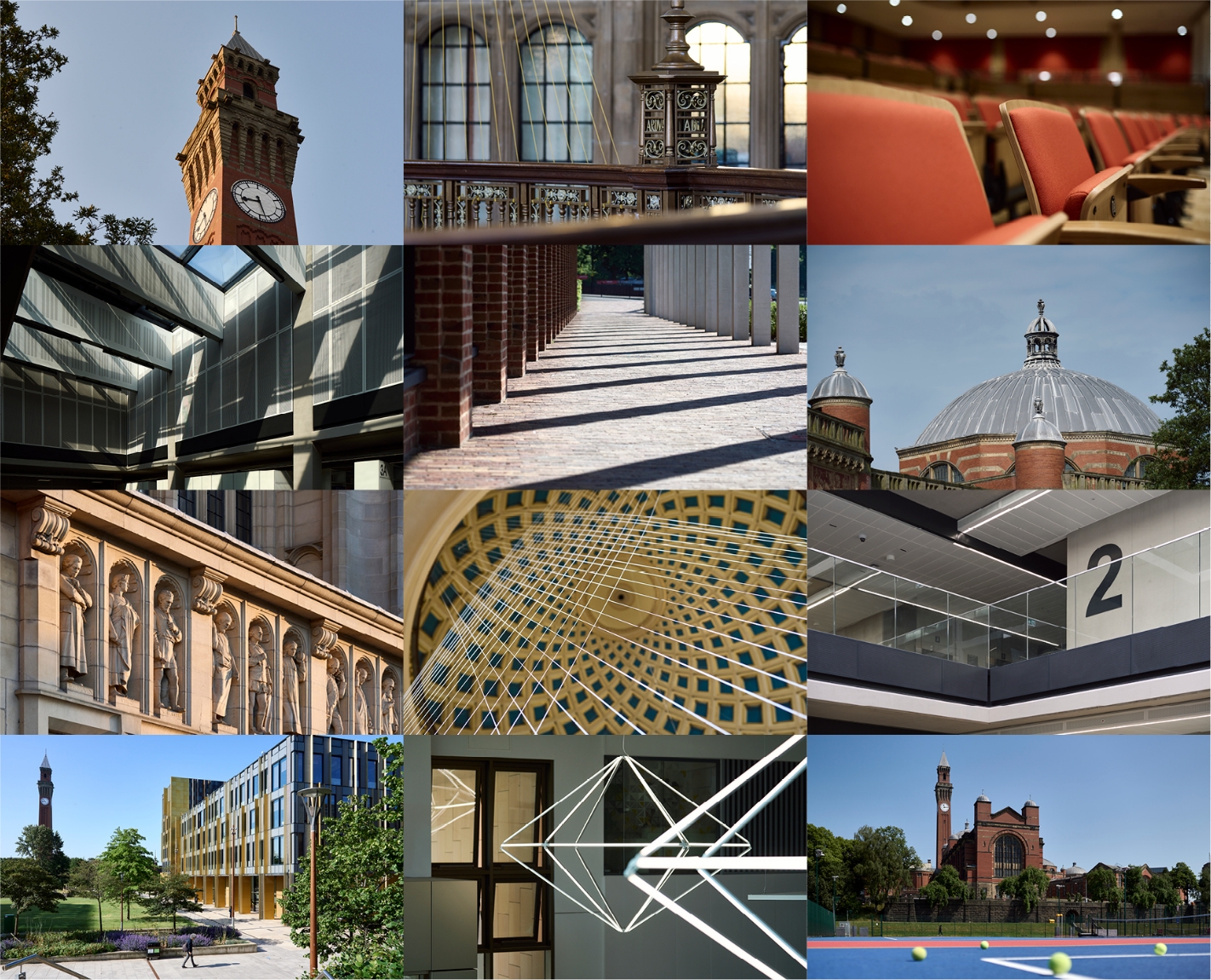 Grid of 12 sample images of place
